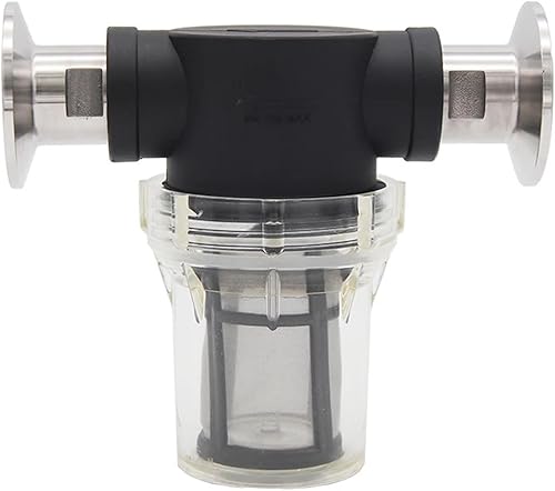 Filtro en línea de 1.5 "TC (1.988 in) para cerveza casera 150 100 malla de agua y filtración de cerveza