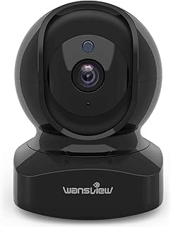 wansview 2K Dog Camera with App – 2.4 GHz Indoor Surveillance Camera, Pet Camera with App, Dog Camera Night Vision, Camera…