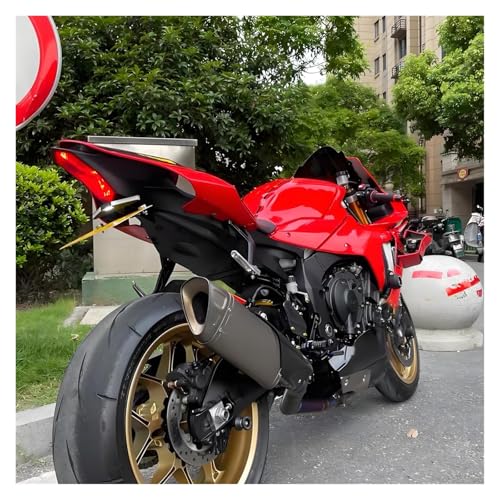 Support Plaque d'immatriculation Moto LED pour Yamaha YZF R1
