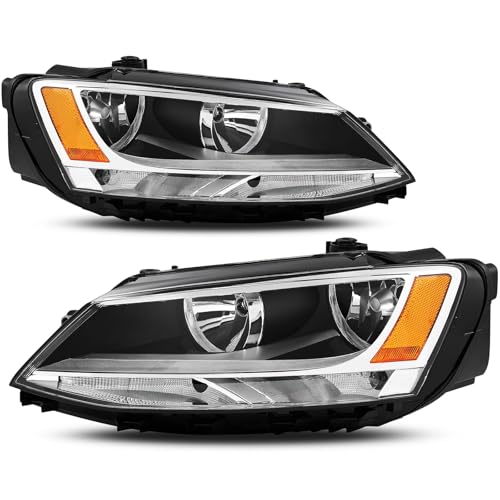 APSVE 2011–2018 VW Jetta MK6 Headlights | OEM Halogen Replacement