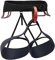 Black Diamond Men's Solution Harness: Lightweight Fusion Comfort for Sport Climbing & Gym Sessions
