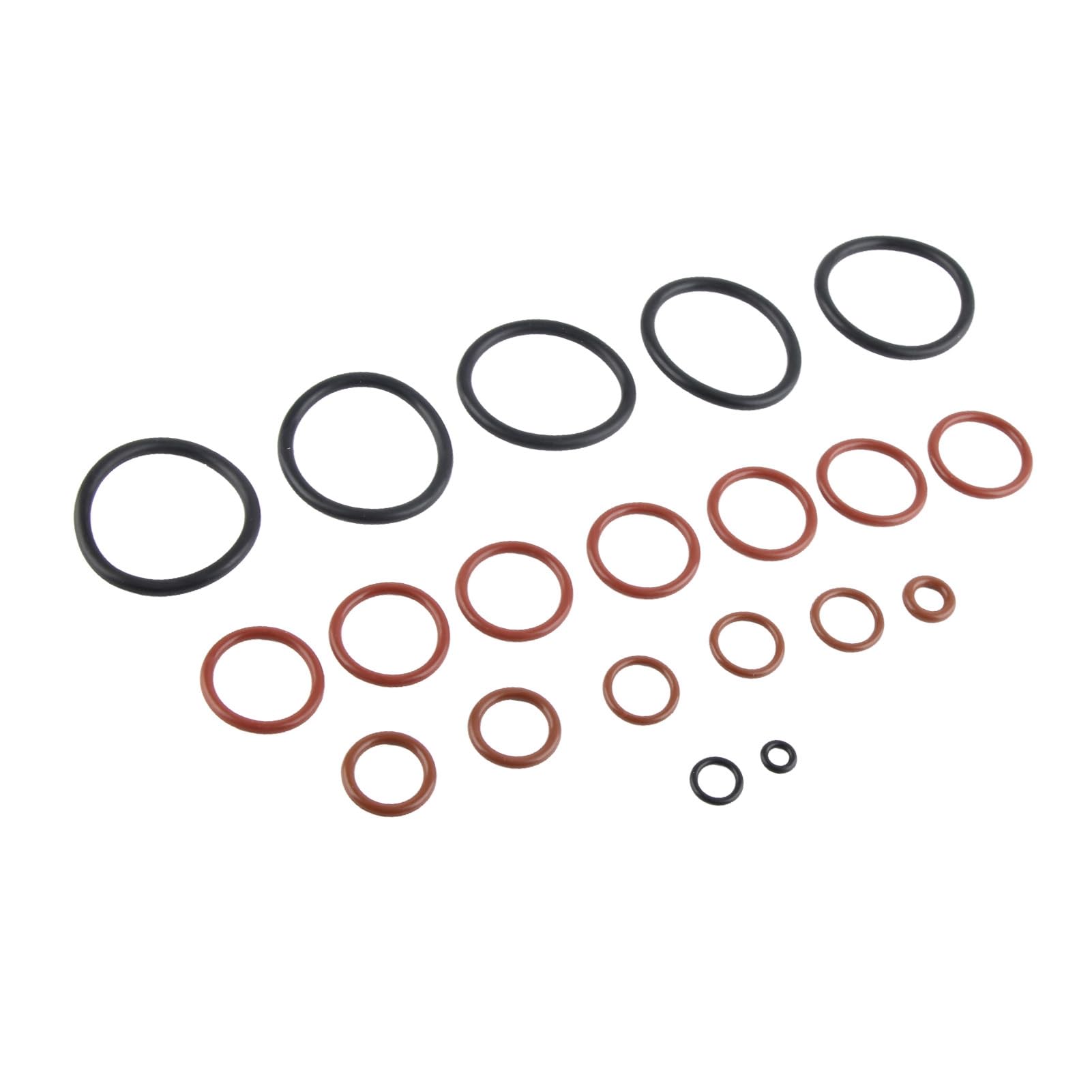 Cocoarm Kit de 20 Joints Toriques en Caoutchouc pour Capteur de Tuyau de Radiateur de Refroidissement, Joint Torique de Refroidisseur d' de Transmission pour E46 320i 323i 325i 328i 330i Xi