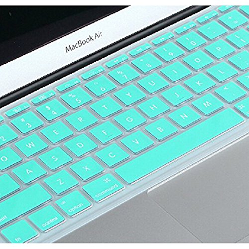 Se7Enline Compatible With Macbook Pro 13 Inch Case Model A1278 With Cd-Rom 2010/2011/2012 Laptop Hard Shell Protective Case&Sleeve Bag&Keyboard Cover Skin&Screen Protector&Dust Plug,Turquoise Blue #TOP5