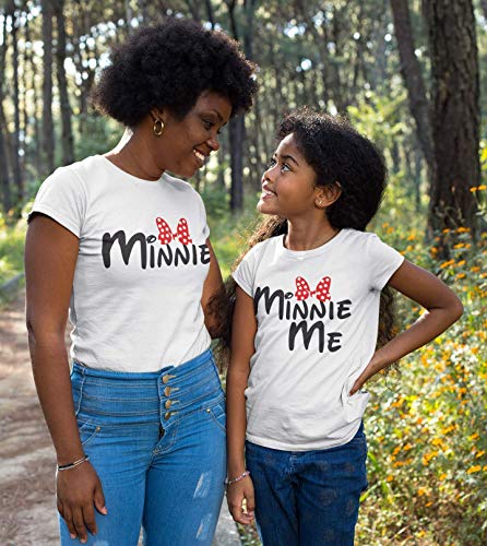 Minnie or Minnie Me T Shirt Black4