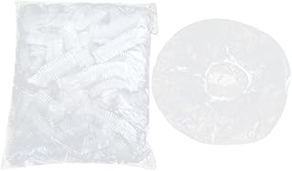 فوميز. 400 قطعة من قبعات الاستحمام البلاستيكية للاستعمال مرة واحدة، قبعة استحمام للاستعمال مرة واحدة، قبعة استحمام للاستعمال مرة واحدة، قبعة استحمام للصالون، قبعة استحمام للاستعمال مرة واحدة