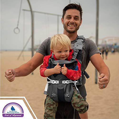 Mission Critical S.02 Adventure Baby Carrier, Baby Gear for Dads (Anthracite)