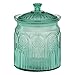 The Pioneer Woman Adeline Glass Cookie Jar - Turquoise