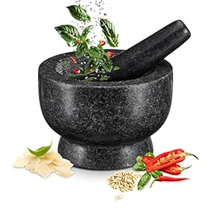 Meisterkoch Optimus Granit Mörser XXL Set