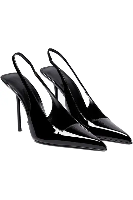THESHY Women's Pointed Toe High Stiletto Heels Slingback...
