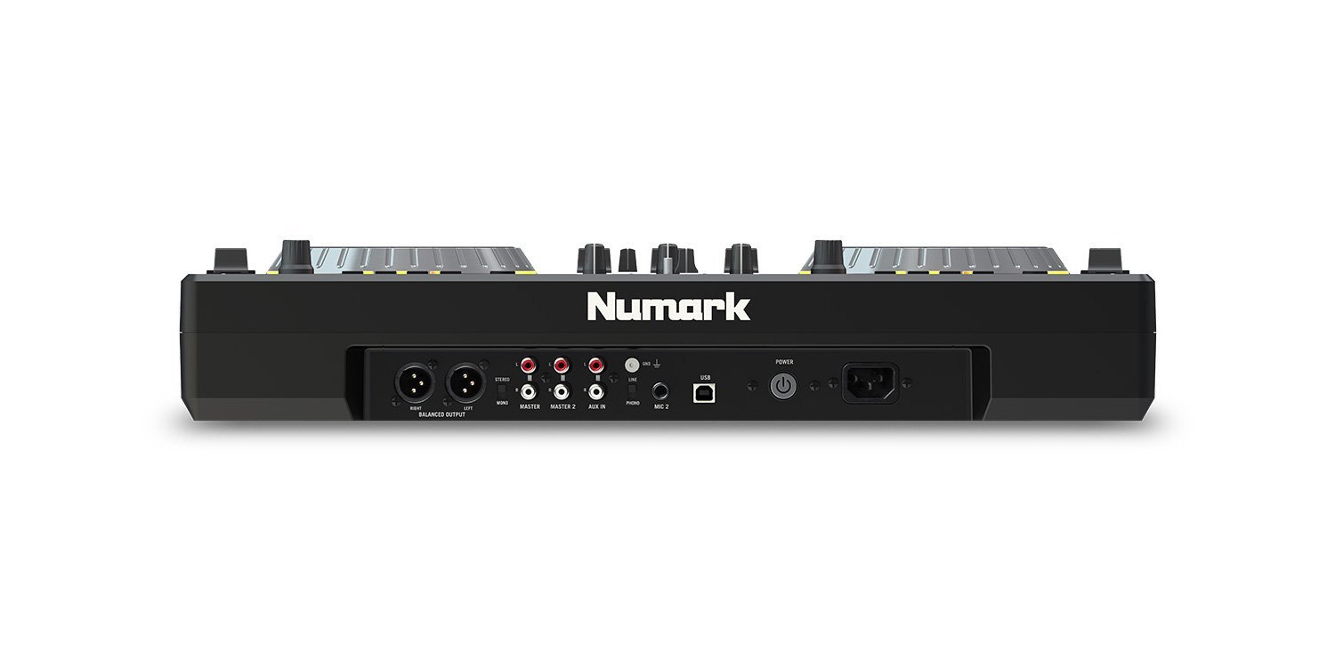 Numark Mixdeck Express Controller DJ a Due Canali Lettore CD MP3 USB Mixer Jog Wheel Software Incluso