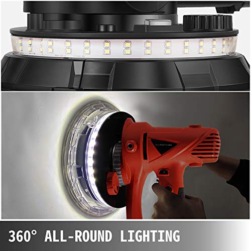 VEVOR Droogwandschuurmachine 710 W droogslijper voor elektrische wanden met ledstrips, slijpmachine voor meubels… - Afbeelding 7