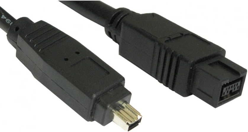 3m Firewire Cable (9-4) - 9-pin to 4-pin - IEEE1394 - Video - Camcorder - DV - 800 - Male to Male