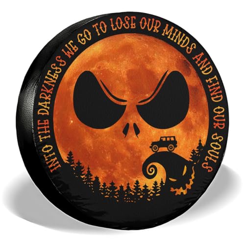 GENANY Moonlight Skellington Tire Cover