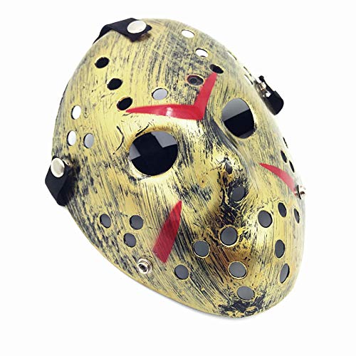Amazon.co.jp: Radiya ハロウィン 仮装 ジェイソンマスク