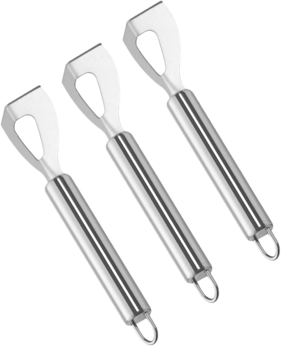 3pcs Stainless Steel Butter Wedge Cutter for Cheese Blocks