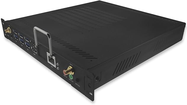 Mini PC OPS ، Win10 Gen 10th Intel I5-10300H Mini Computers ، 256G SSD ، 4K UHD Graphics Dual Display HDMI / DP Desktop Computer OPS for Office and Education