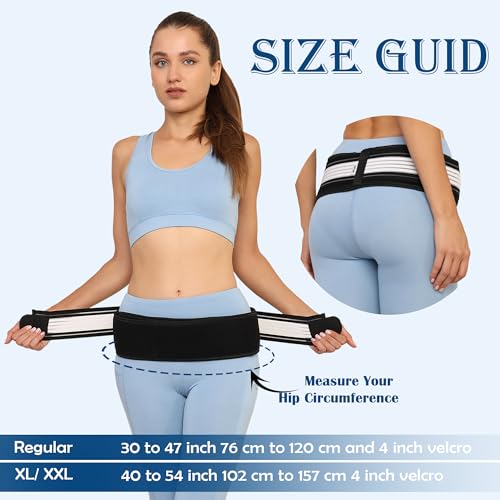 Faja Sacroilíaca para Alivio de Dolor y Soporte Lumbares 32-44 pulg miniatura 5