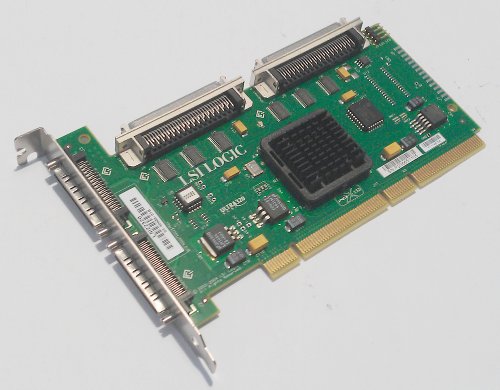 Tarjeta LSI lsi22320 para solucionar problemas de conexión en discos SCSI antiguos