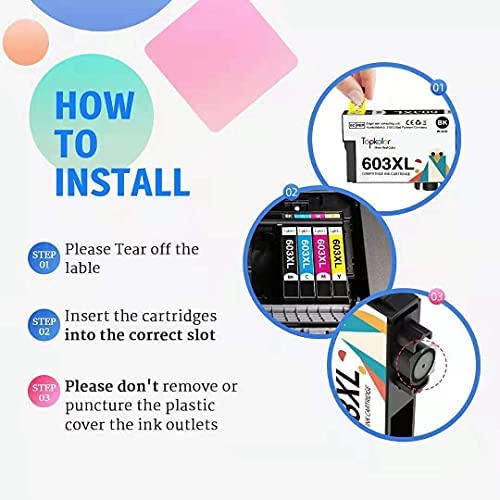 Topkolor 603XL Cartucce d'inchiostro Compatibile
