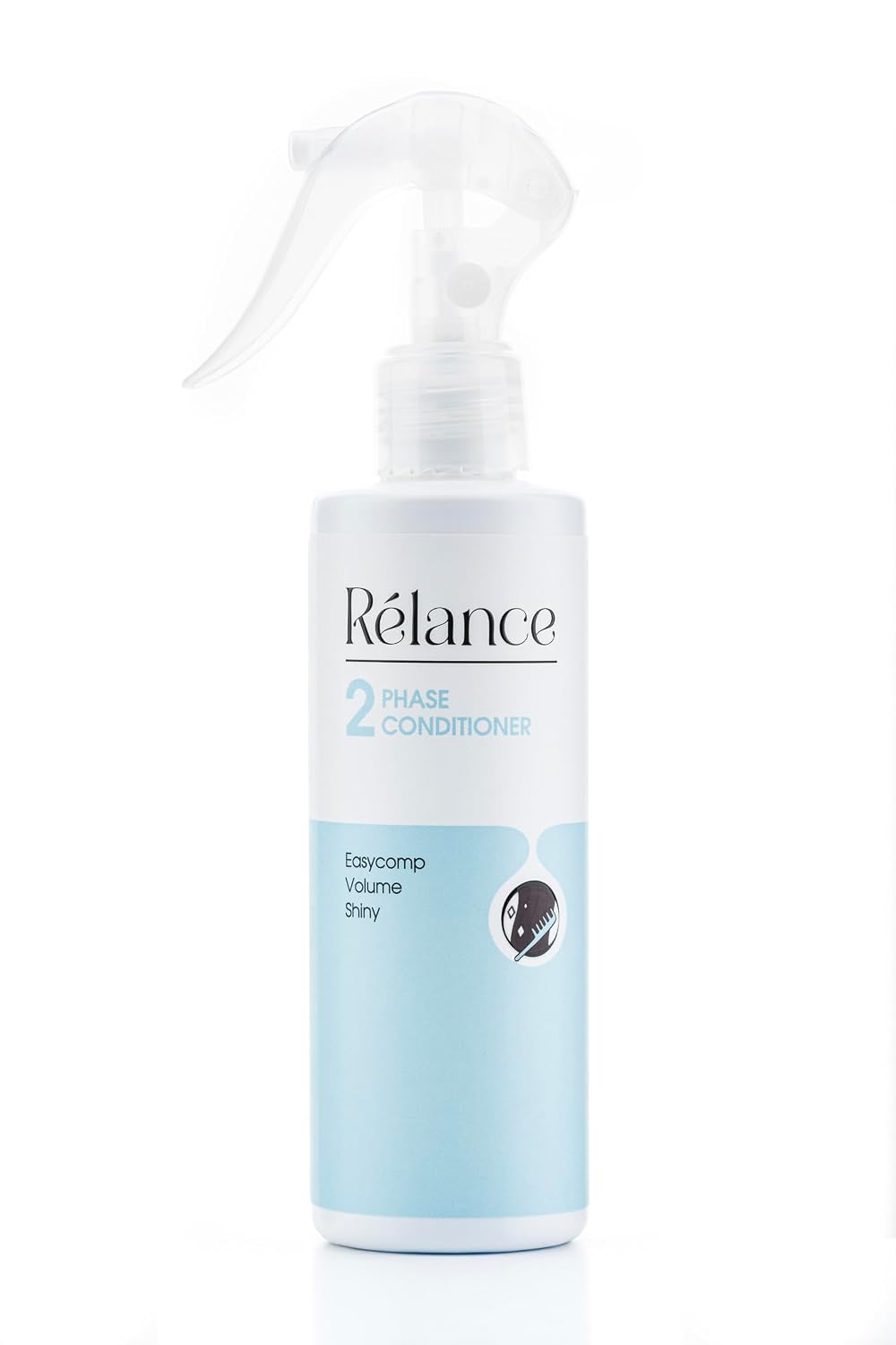 Relance Two Phase Hair Conditioner, Volume and Shine Formula, EasyComp Technology, 200ml Spray Bottle