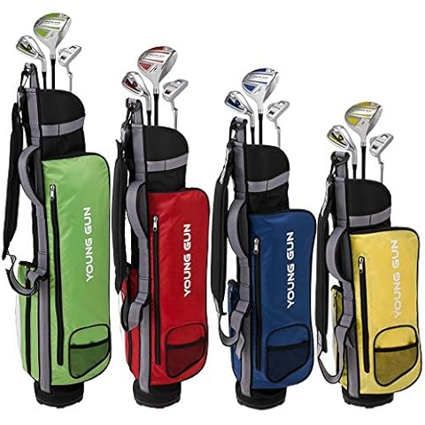 Young Gun ZAAP EAGLE Junior golf club Youth Set & bag for kids YELLOW Ages 3-5 Cover