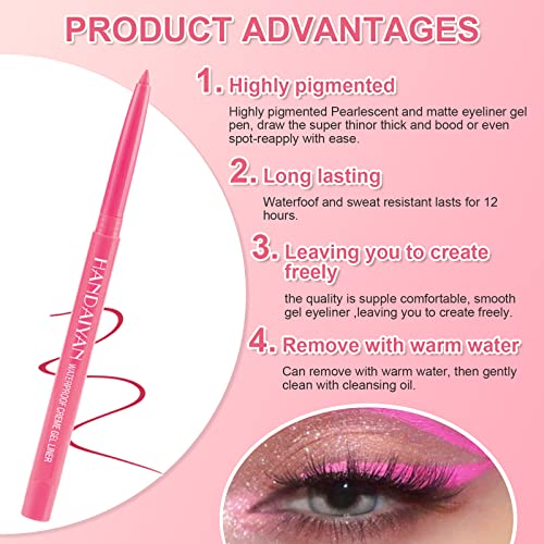 3 Pezzi Shimmer Stick Polvo de Hadas Glitter Corpo...