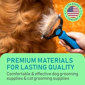 Maxpower Planet Original Pet Grooming Rake - Double-Sided Deshedding Dematting Tool, Undercoat Rake for Dogs & Cats, Extra-Wide Dog Grooming Brush & Deshedder Comb for Long Hair, Reduces Shedding 95% Maxpower Planet Original Pet Grooming Rake Double Sided Deshedding Dematting Tool Undercoat Rake for Dogs Cats Extra Wide Dog Grooming Brush Deshedder Comb for Long Hair Reduces Shedding 95