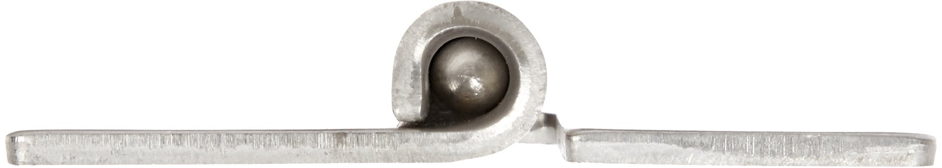 Sugatsune HNH-75CR Weld On Lift Off Hinge, Stainless Steel 304, Mirror Finish, Right Handedness, 3mm Leaf Thickness, 70mm Open Width, 12mm Pin Diameter