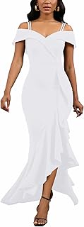 2025 Women's Sexy Elegant Formal Dress Sleeveless Wedding Guest Bride Dresses - Buy now