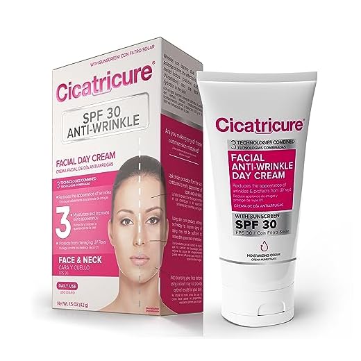 Cicatricure Advanced Face Cream for Fine Lines & Wrinkles, SPF 30, 1.5 Ounces (Packaging May Vary)