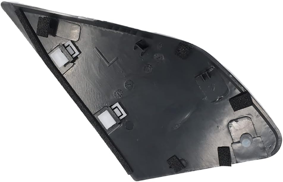 For Honda 2009-2013 Hatchback Auto Exterior Front Door Garnish Cover Panel Window Glass Plate Trim Cap Right