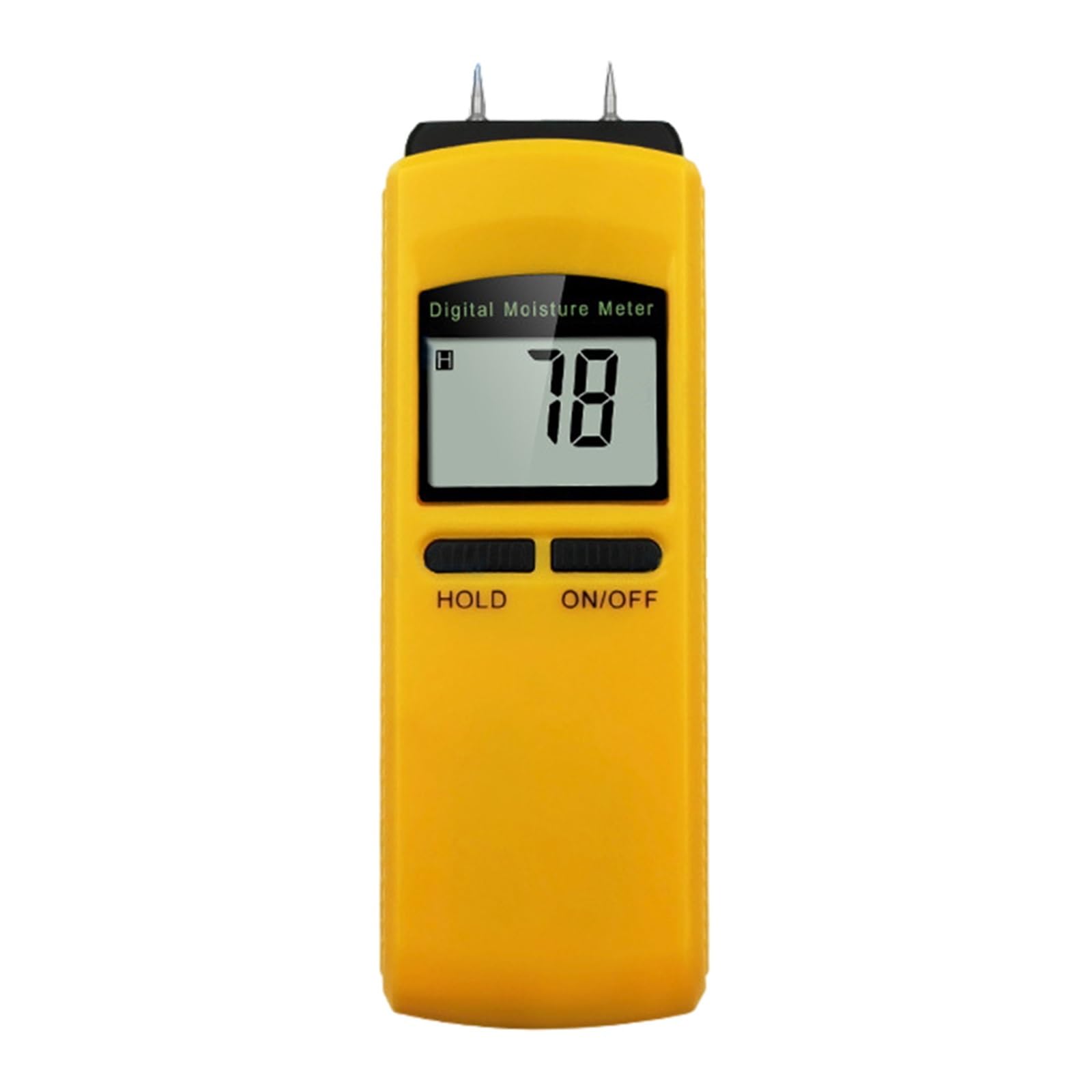 Mnmioio One Color Digital Moisture Tester, Timber Damp Tester Handheld Hygrometer Lumber Detector With Hd Lcd Display Dropshipping