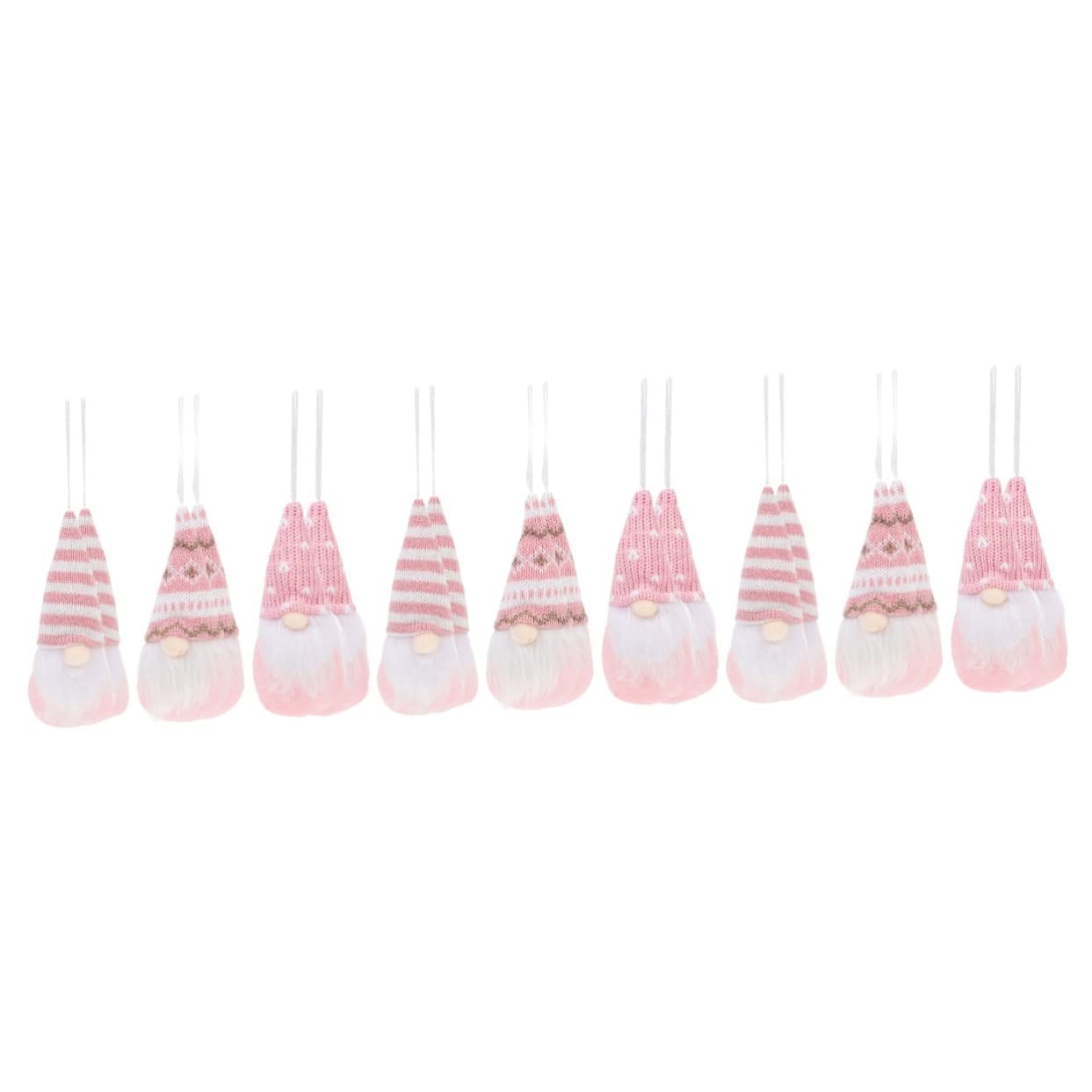 Cabilock 18piezas Adornos Navideños GNOME De para Decoración De Árbol y Muñecos De Navidad De Diseño Colgantes De Fiesta