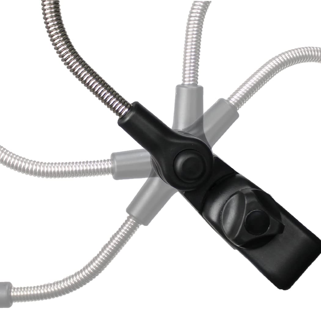 Dooky Ombrellone per carrozzina/passeggino/passeggino, protezione UV UPF 50+, flessibilità 180 gradi con tecnologia Duo Flex, antivento e impermeabile, 100% poliestere, portata 76 cm, beige foglie