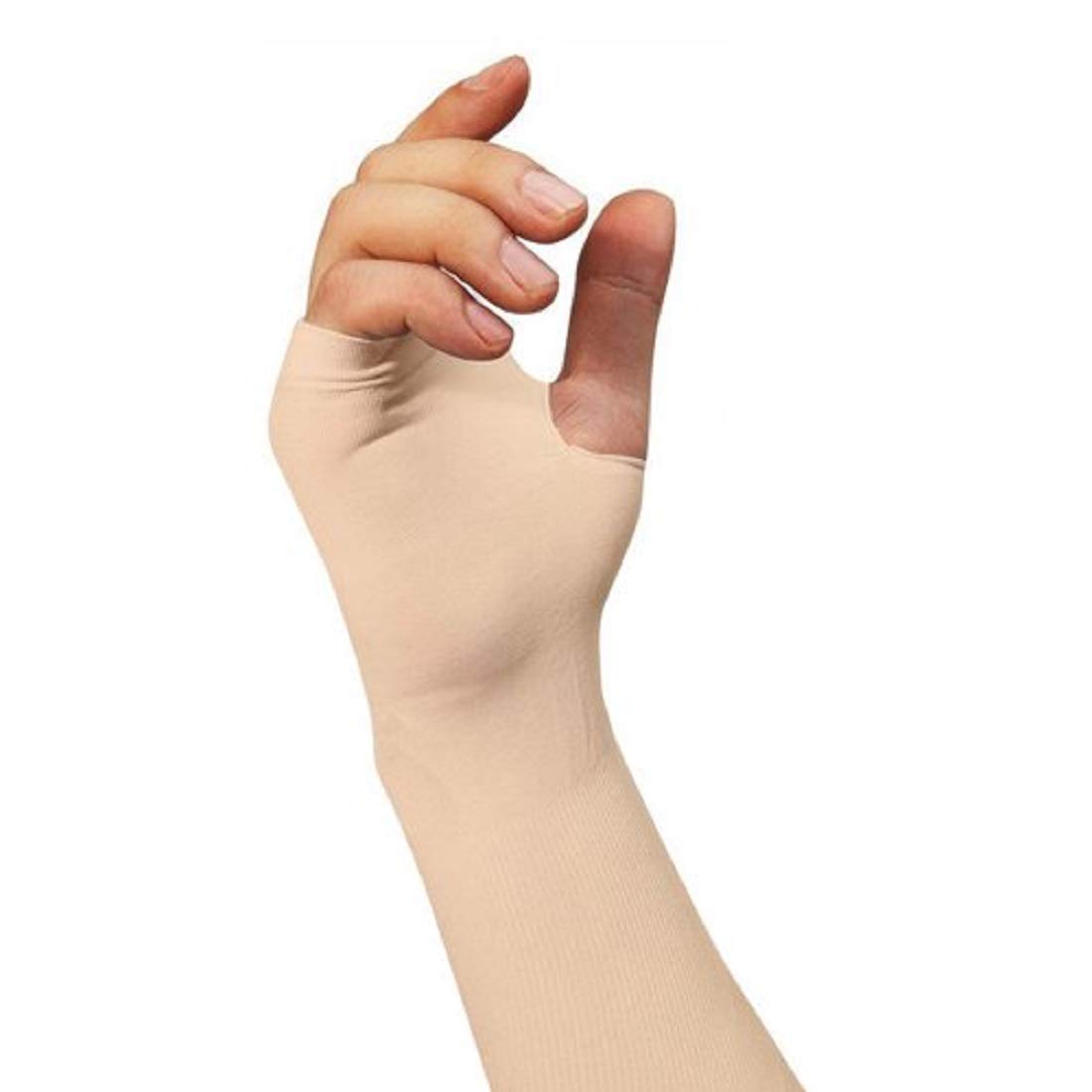 Veteran Skin Colour Finger Cut Protection Arm Sleeves Hand Socks