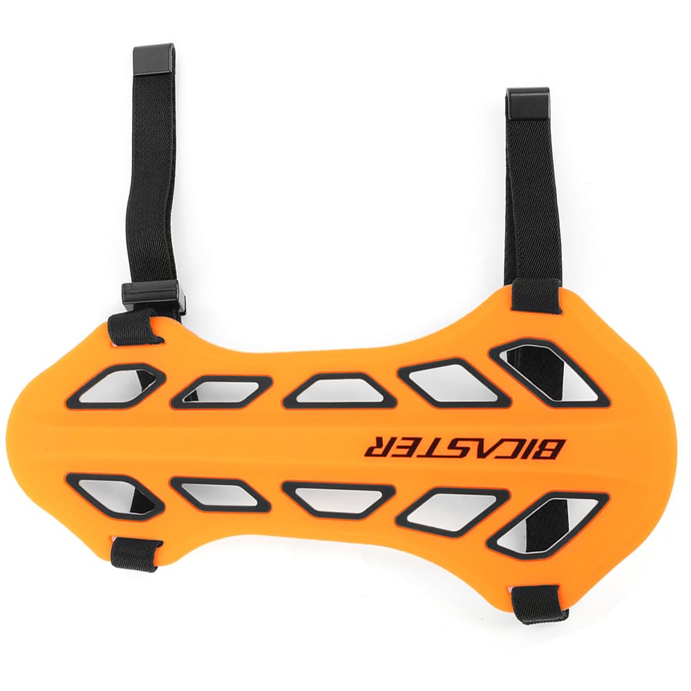 FQH 1pc Archery Arm Guard Silicone Soft Comfortable Archer's Training Shooting Target Hunting Bow Arrow Armguard Protection (Orange)