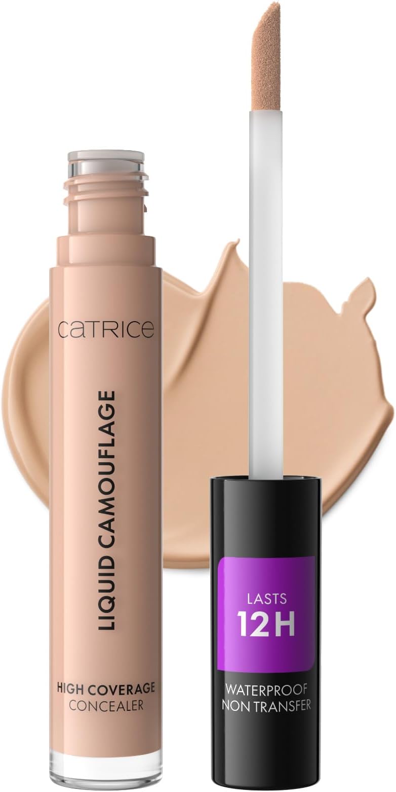 Catrice Liquid Camouflage High Coverage Concealer (5ml) | High Coverage & 12H Hold, Liquid Concealer