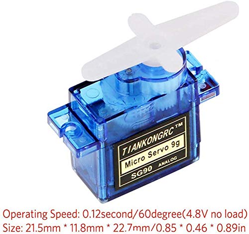 Image of REES52 PCA9685 16 Channel 12-Bit PWM Servo Motor Driver IIC Module and 2pcs SG90 9G Micro Servo Motor for Arduino Robot