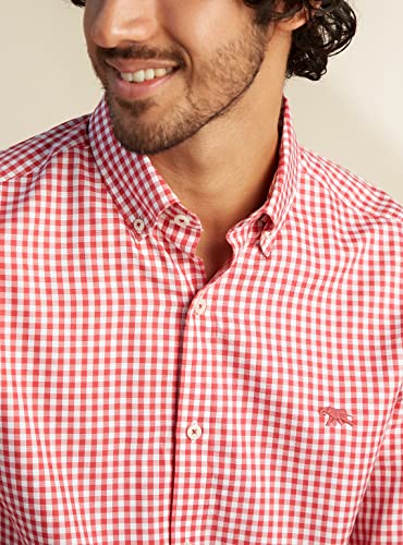 Image of Andamen Men's Cotton Check Regular Fit Shirt