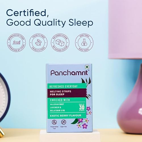 Panchamrit Melatonin 5mg Oral Strips view 8