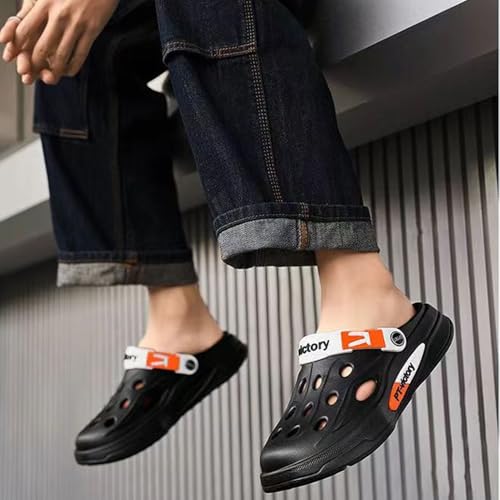 Newly Fashion EVA Men‘s Slippers with Non Slip Shoelace, Quick-drying Closed-toe styles Sandals for Indoor Outdoor Walking Summer Beach Slides4