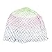 Ldabrye Light Weight Nylon Fishing Net Rhombus Meshs Hole Replacement Nettings Folding Nylon Landing Dip Net Fishing Tool