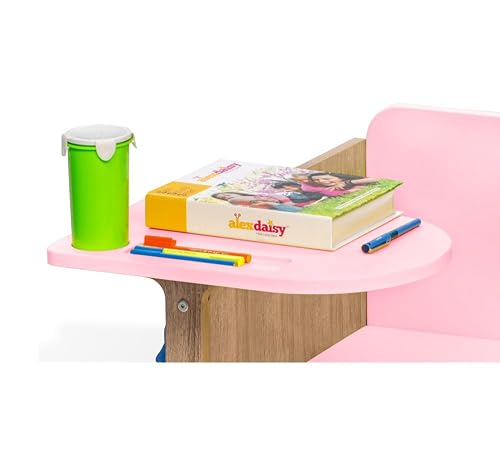 Alex Daisy Zapper 2-in-1 Kids Study Table & Chair Set for 3-12
