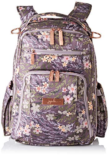 Jujube Be Right Back Multi-Functional Structured Backpack/Diaper Bag - Sakura at Dusk