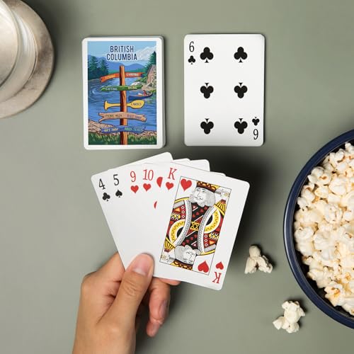 Baraja Poker British Columbia, 52 cartas miniatura 2