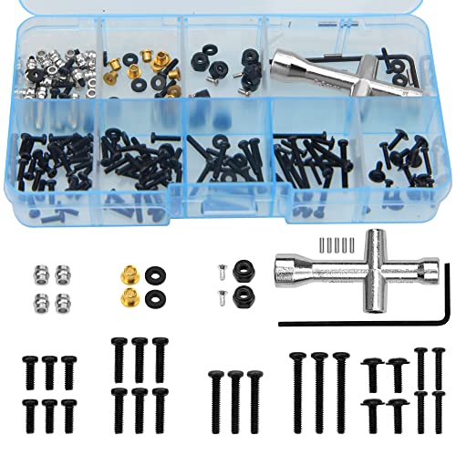 Vis RC ShareGoo M1.6 M2 de rechange pour châssis FCX24 et Adventurer Chitu