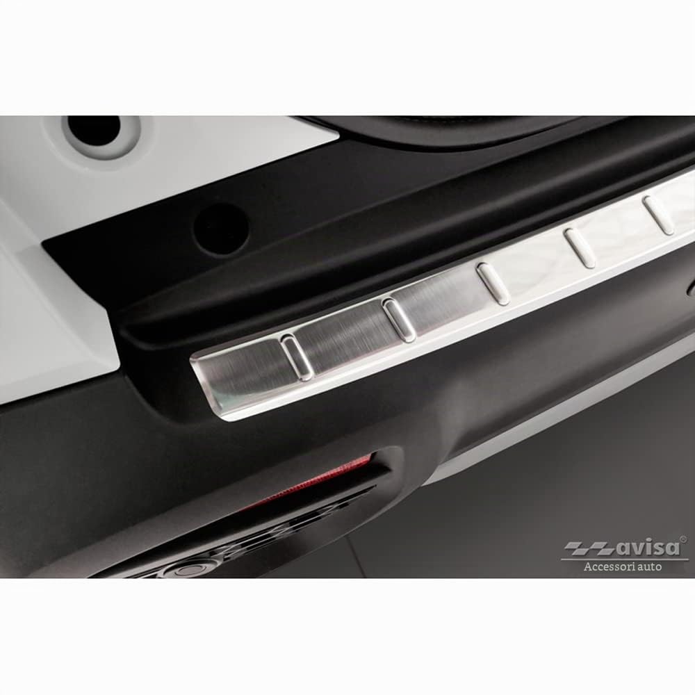 Avisa Protezione paraurti Posteriore in Acciaio Inox Compatibile con Suzuki S-Cross II 2022- 'Ribs'