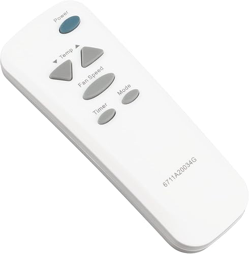 Miniatura 8 de 6711A20034G Reemplazo de control remoto para LG Aire acondicionado M8004R LW1010ER LW1210ER LW8014ER LW8015ER M1004R LW7000ER LW2514ER LW2510ER