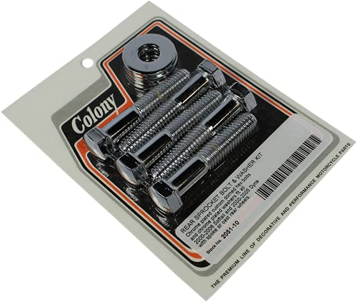 Kit de boulons de pignon Colony 2051-10 pour transmission de moto