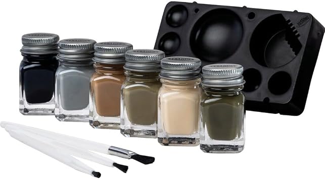 Testors Camo Acrylic Paint Set, Multicolor